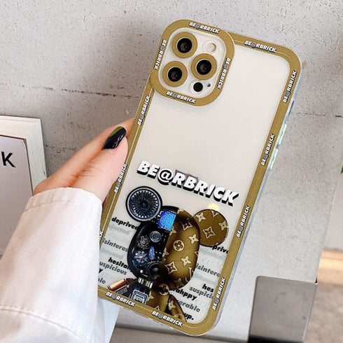 כיסוי איכותי אופנתי ויוקרתי מעוצב לאייפון - Bear Brick
