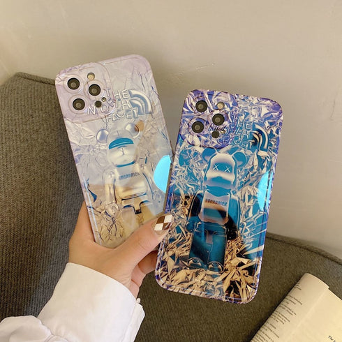 כיסוי איכותי אופנתי ויוקרתי מעוצב לאייפון - Bear Brick