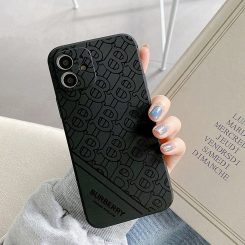 כיסוי יוקרתי איכותי ואופנתי מעוצב לאייפון - YSL Burberry