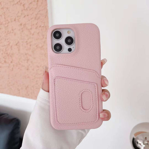 כיסוי ארנק מעור אופנתי איכותי ומיוחד מעוצב לאייפון - Wallet Case