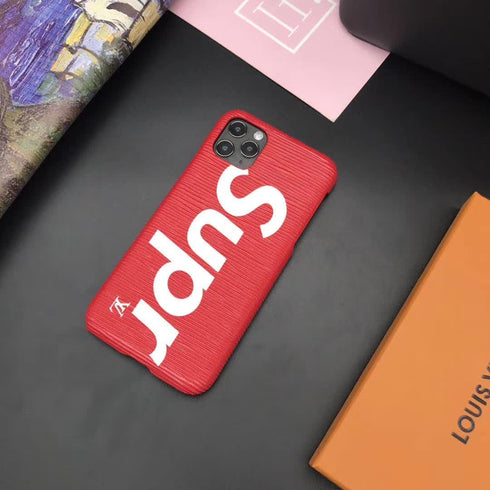 כיסוי מגניב אופנתי ומיוחד מעוצב לאייפון - Supreme Vuitton