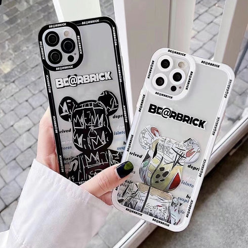 כיסוי איכותי אופנתי ויוקרתי מעוצב לאייפון - Bear Brick