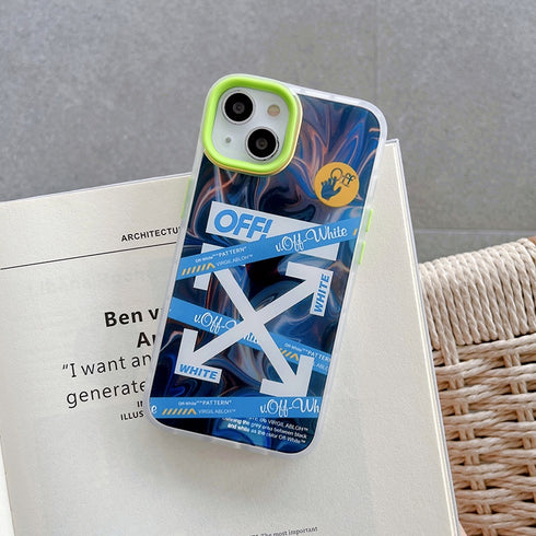 כיסוי אופנתי מיוחד ומגניב מעוצב לאייפון - Off White