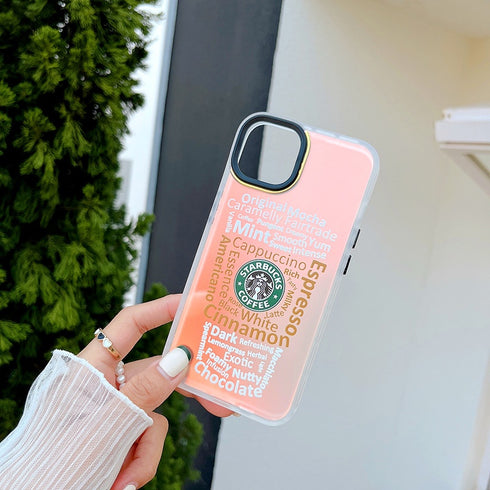 כיסוי אופנתי איכותי ומגניב מעוצב לאייפון - Starbucks