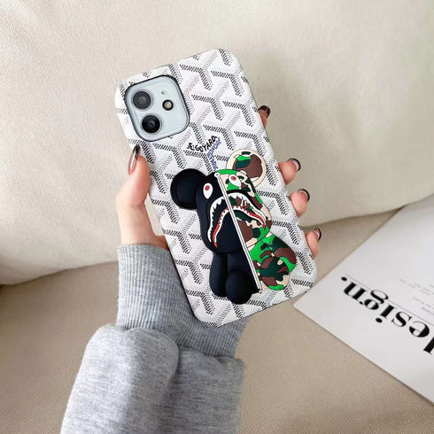 כיסוי אופנתי ייחודי ומגניב מעוצב לאייפון - Violent Bear