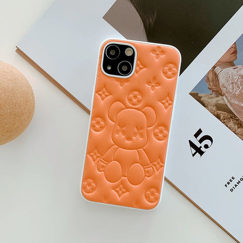 כיסוי איכותי אופנתי ויוקרתי מעוצב לאייפון - Bear Brick