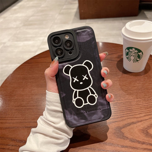 כיסוי אופנתי ויוקרתי מעוצב לאייפון - Bear Brick