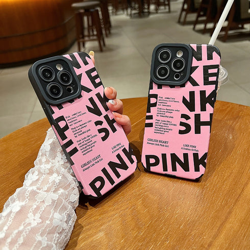 כיסוי מגניב איכותי ומיוחד מעוצב לאייפון - Classic Pink