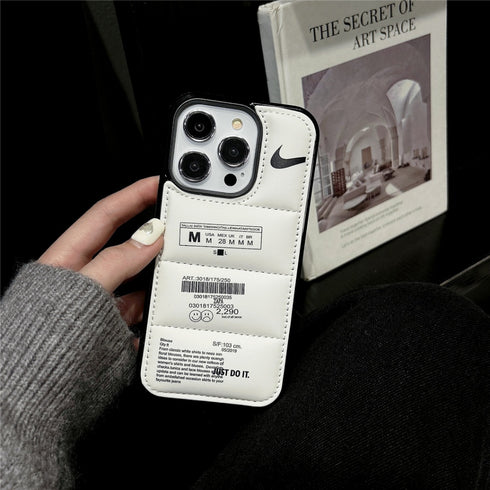 כיסוי איכותי נפוח ומגניב מעוצב לאייפון - Nike