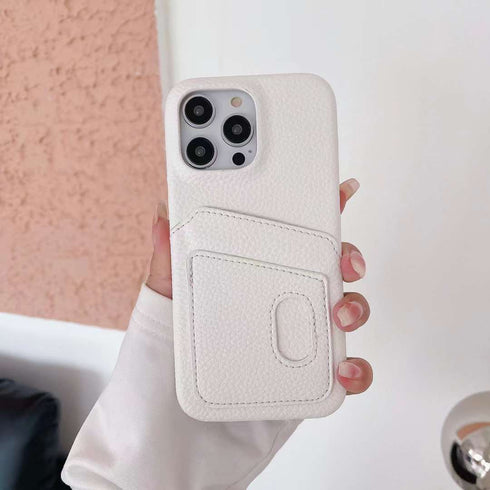 כיסוי ארנק מעור אופנתי איכותי ומיוחד מעוצב לאייפון - Wallet Case