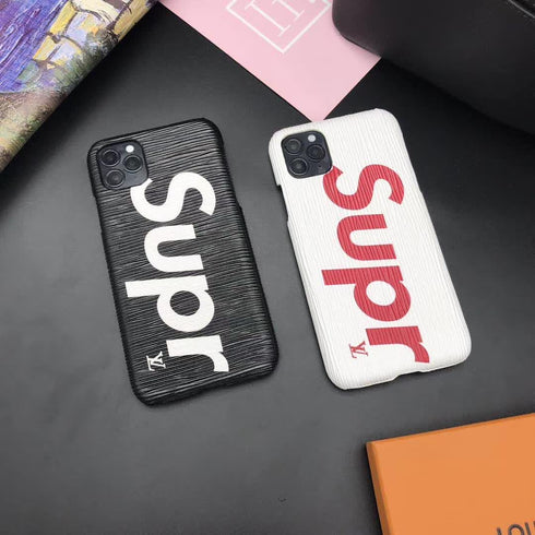 כיסוי מגניב אופנתי ומיוחד מעוצב לאייפון - Supreme Vuitton