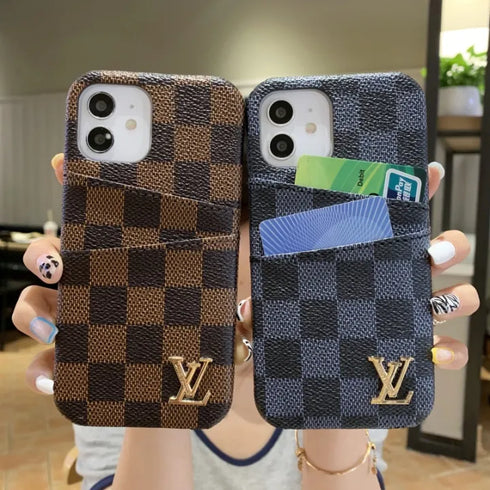 כיסוי ארנק יוקרתי מעוצב לאייפון - Louis Vuitton