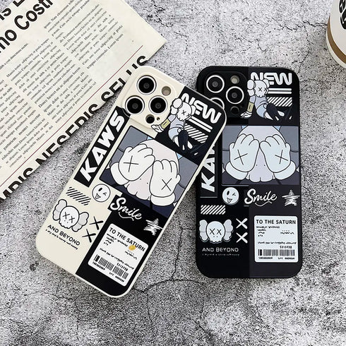 כיסוי אופנתי ומגניב מעוצב לאייפון - Kaws