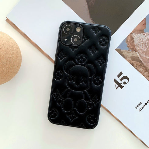 כיסוי איכותי אופנתי ויוקרתי מעוצב לאייפון - Bear Brick