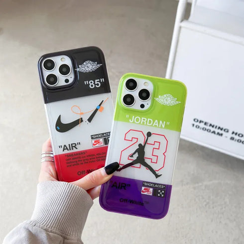 כיסוי נייק ג'ורדן מגניב איכותי ואופנתי מעוצב לאייפון - Nike Jordan