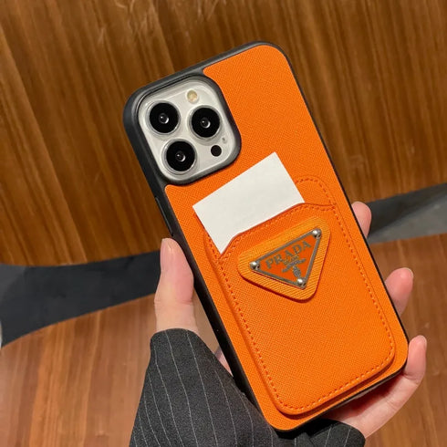 כיסוי ארנק איכותי ויוקרתי מעוצב לאייפון - Prada