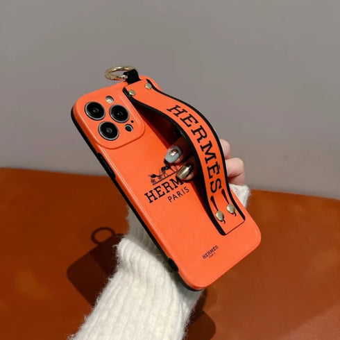 כיסוי רצועה אופנתי ואיכותי מעוצב לאייפון - Hermes