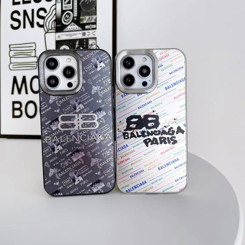 כיסוי איכותי אופנתי ויוקרתי מעוצב לאייפון - Balenciaga