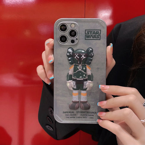 כיסוי אופנתי איכותי ומגניב מעוצב לאייפון - Kaws