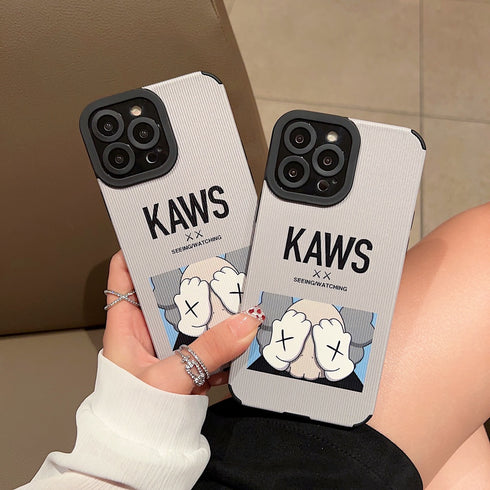 כיסוי אופנתי וייחודי מעוצב לאייפון - Kaws