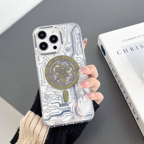 כיסוי אופנתי יפייפה ומגניב מעוצב לאייפון - Clock