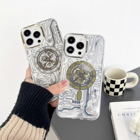 כיסוי אופנתי יפייפה ומגניב מעוצב לאייפון - Clock