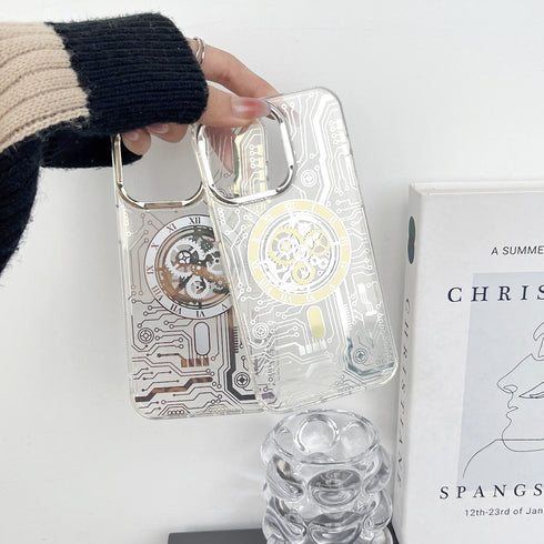 כיסוי אופנתי יפייפה ומגניב מעוצב לאייפון - Clock