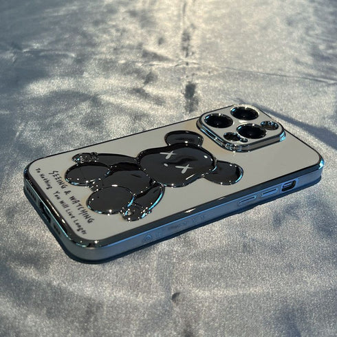 כיסוי איכותי אופנתי ויוקרתי מעוצב לאייפון - Bear Brick