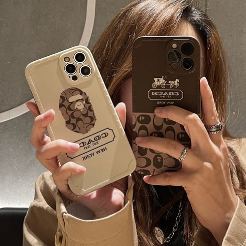 כיסוי ייחודי ואיכותי מעוצב לאייפון - Coach