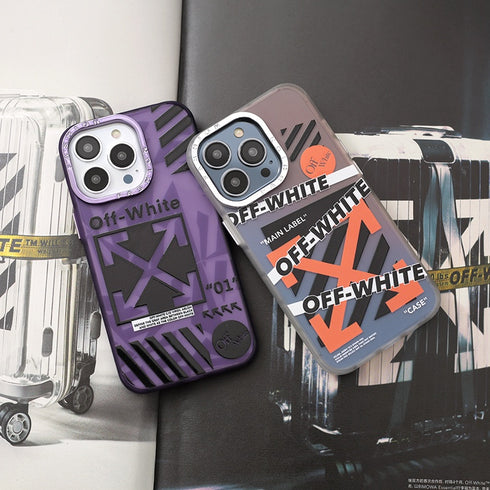 כיסוי אופנתי מיוחד ומגניב מעוצב לאייפון - Off White