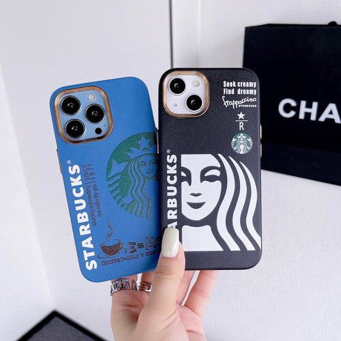 כיסוי אופנתי איכותי ומגניב מעוצב לאייפון - Starbucks