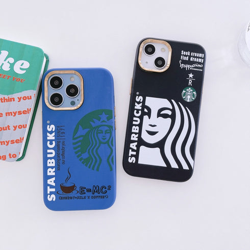 כיסוי אופנתי איכותי ומגניב מעוצב לאייפון - Starbucks