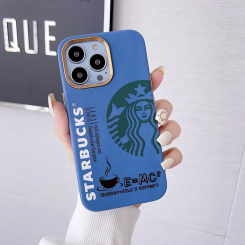 כיסוי אופנתי איכותי ומגניב מעוצב לאייפון - Starbucks
