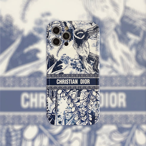 כיסוי יוקרתי אופנתי וקלאסי מעוצב לאייפון - Christian Dior