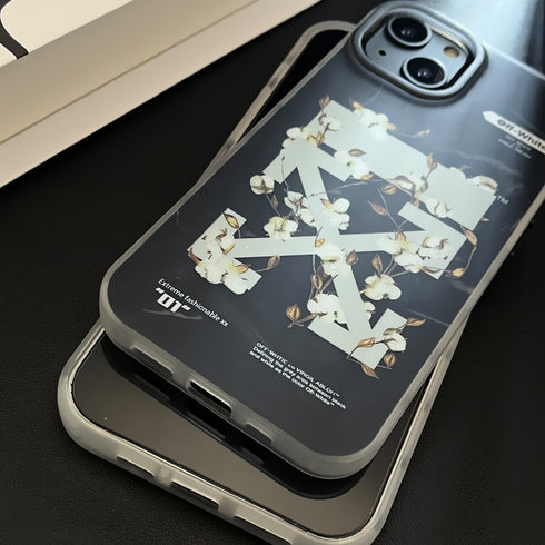 כיסוי אופנתי מיוחד ומגניב מעוצב לאייפון - Off White