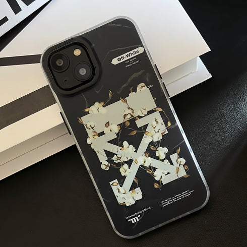 כיסוי אופנתי מיוחד ומגניב מעוצב לאייפון - Off White