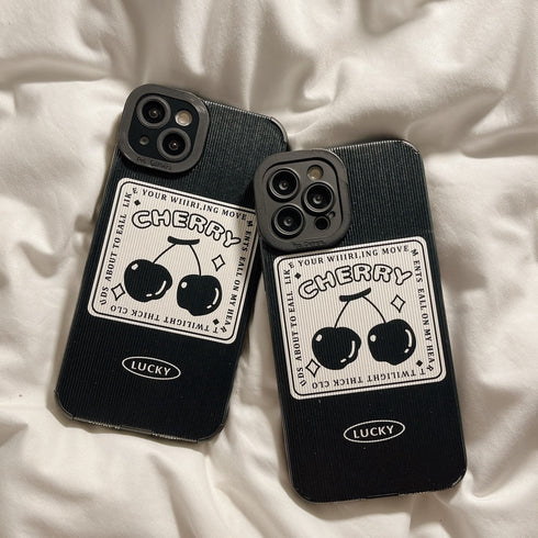 כיסוי איכותי חמוד ומגניב מעוצב לאייפון - Cherry