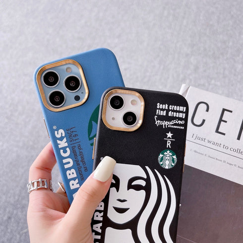 כיסוי אופנתי איכותי ומגניב מעוצב לאייפון - Starbucks