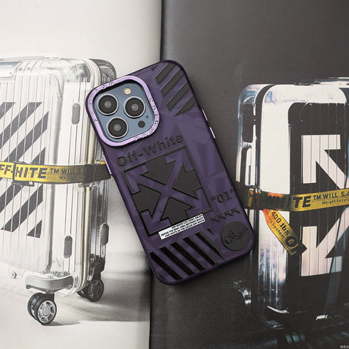 כיסוי אופנתי מיוחד ומגניב מעוצב לאייפון - Off White