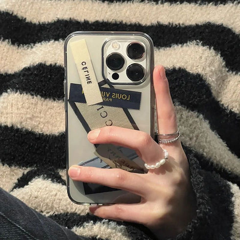 כיסוי יוקרתי איכותי ואופנתי מעוצב לאייפון - Luxury Brands
