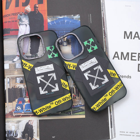 כיסוי אופנתי מיוחד ומגניב מעוצב לאייפון - Off White