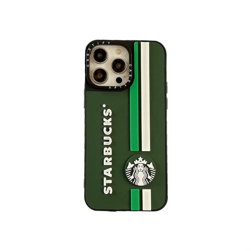 כיסוי אופנתי איכותי ומגניב מעוצב לאייפון - Starbucks