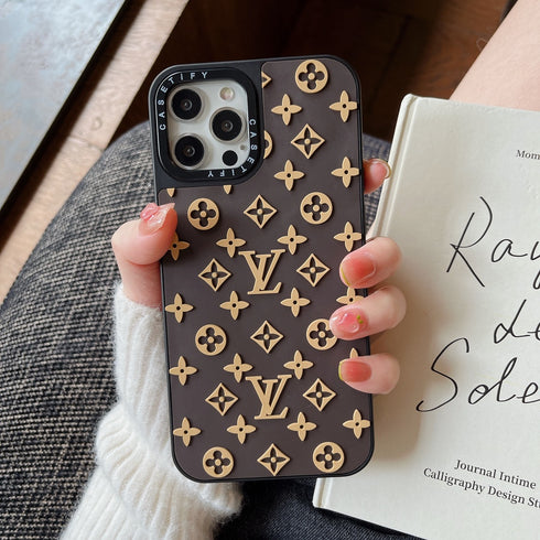 כיסוי אופנתי יוקרתי ומיוחד מעוצב לאייפון - Louis Vuitton