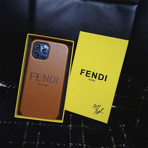 כיסוי איכותי אופנתי וייחודי מעוצב לאייפון - Fendi