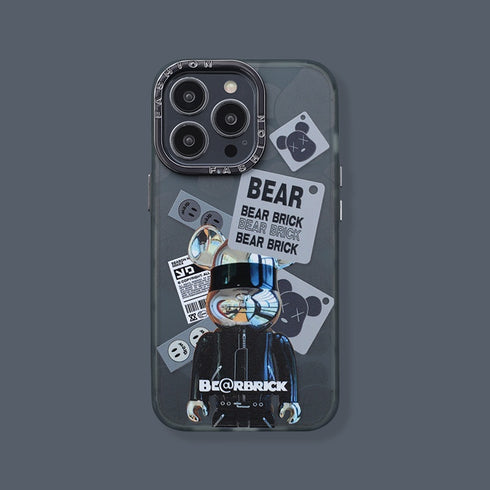 כיסוי אופנתי ויוקרתי מעוצב לאייפון - Bear Brick