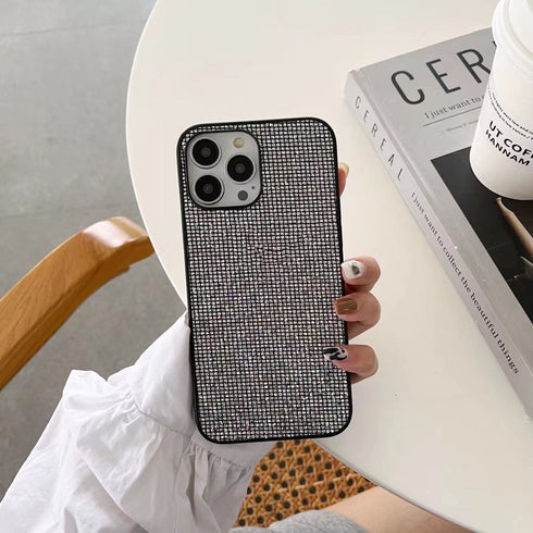 כיסוי מכוסה ביהלומים נוצצים מיוחד ואופנתי מעוצב לאייפון - Diamond