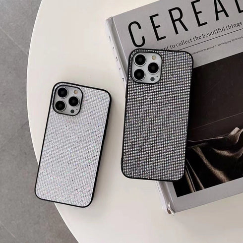 כיסוי מכוסה ביהלומים נוצצים מיוחד ואופנתי מעוצב לאייפון - Diamond