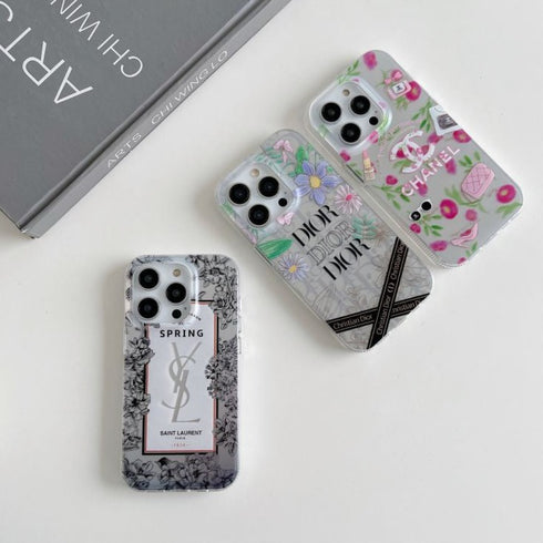 כיסוי יוקרתי אופנתי וייחודי מעוצב לאייפון - Christian Dior & YSL & Chanel