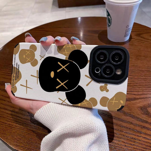 כיסוי אופנתי ויוקרתי מעוצב לאייפון - Bear Brick