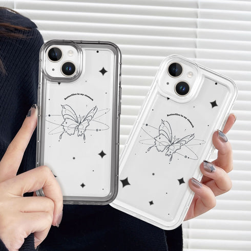 כיסוי חמוד וייחודי מעוצב לאייפון - Butterfly